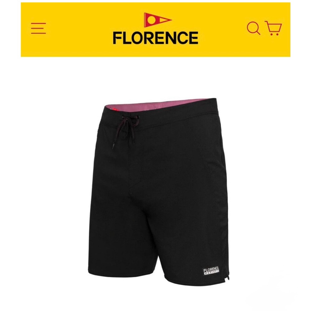 Standard Issue Black Board Shorts Swimwear